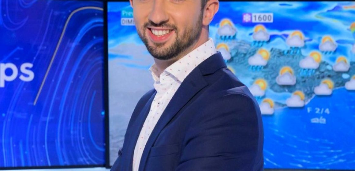 Sergi Loras, meteoròleg i ex alumne de batxillerat a CE DOLMEN