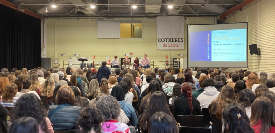 el CFGS Dietetica CE DOLMEN  va participar a la Jornada Obesitat i Estigma de l'AIFCC de l'11 de març del 2025