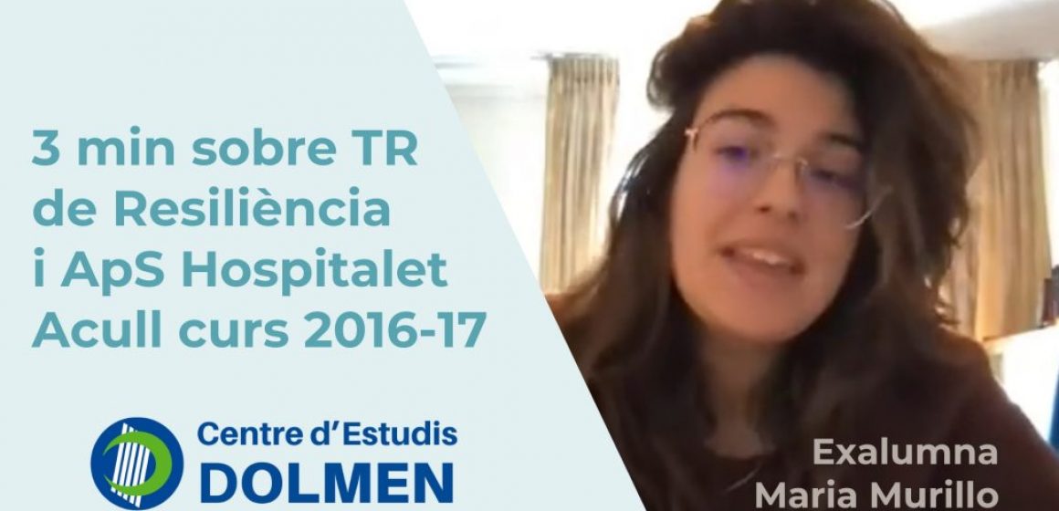 Miniatura Video Maria Murillo TR i ApS curs 2016 2017 Batxillerats CE Dolmen