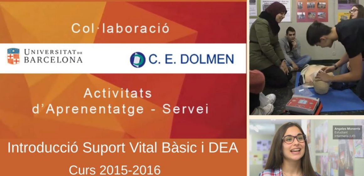 Miniatura Video Youtube APS 2016 UB CE Dolmen Intro Suport Vital Bàsic i DEA
