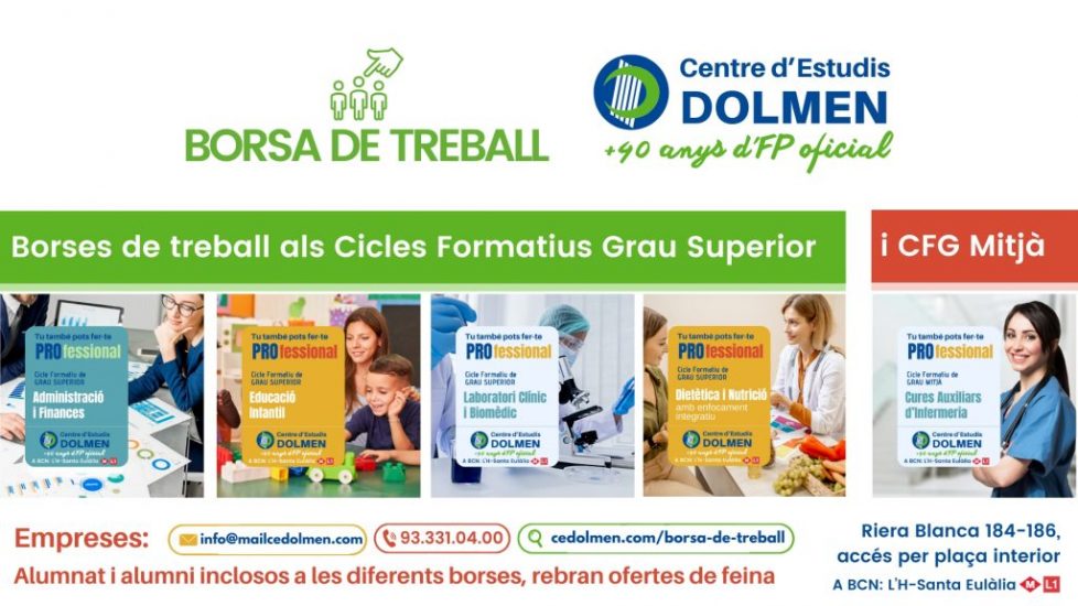 Borsa de Treball CE DOLMEN_CAPÇALERA WEB
