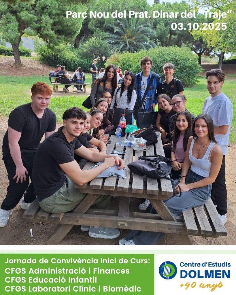 01_CE Dolmen Dinar del Traje Cicles Formatius Grau Superior Laboratori Educacio Infantil Administracio curs 25 26