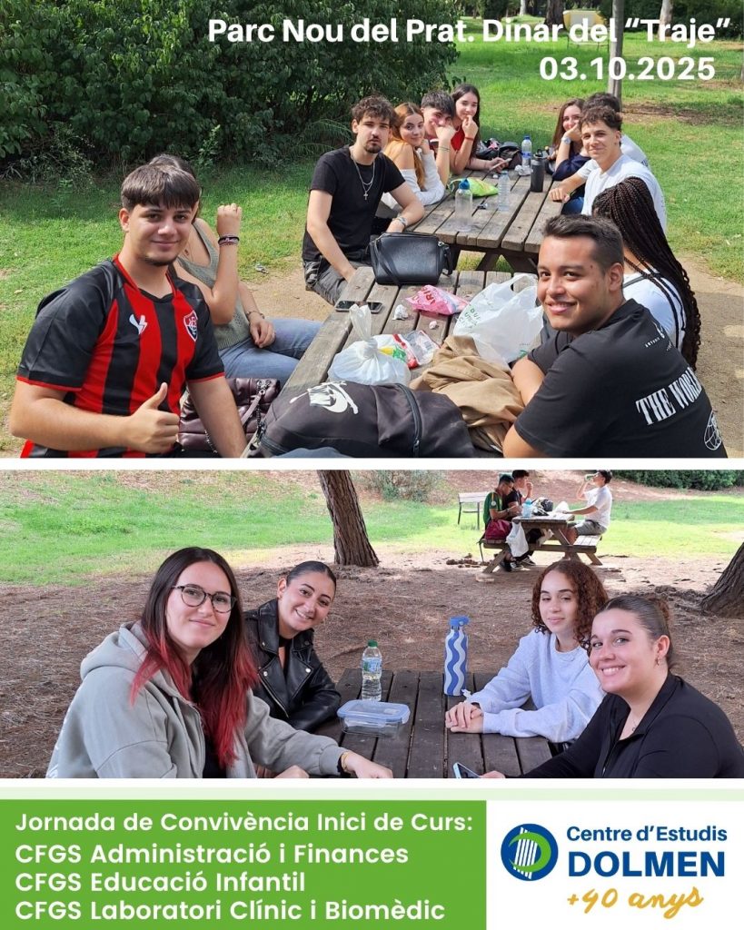 03_CE Dolmen Dinar del Traje Cicles Formatius Grau Superior Laboratori Educacio Infantil Administracio curs 25 26