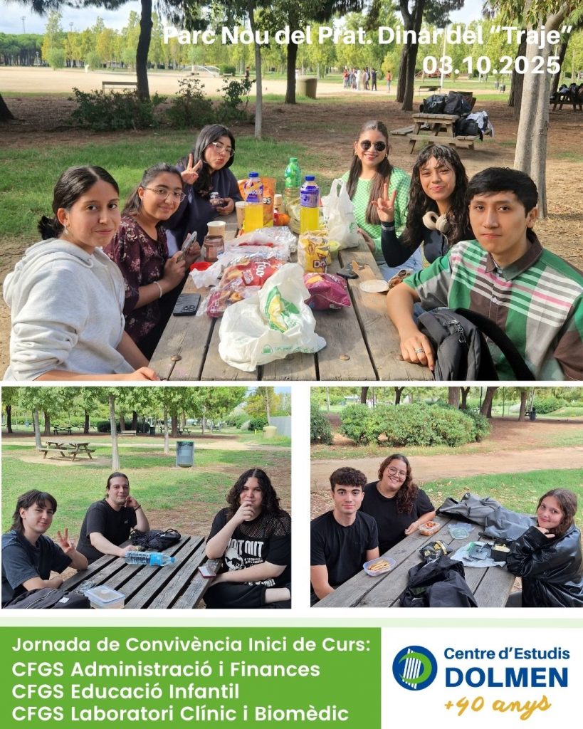 04_CE Dolmen Dinar del Traje Cicles Formatius Grau Superior Laboratori Educacio Infantil Administracio curs 25 26