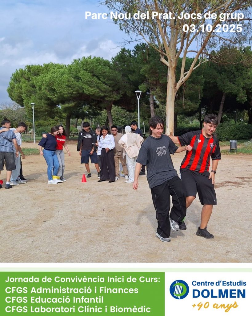 06_CE Dolmen Dinar del Traje Cicles Formatius Grau Superior Laboratori Educacio Infantil Administracio curs 25 26