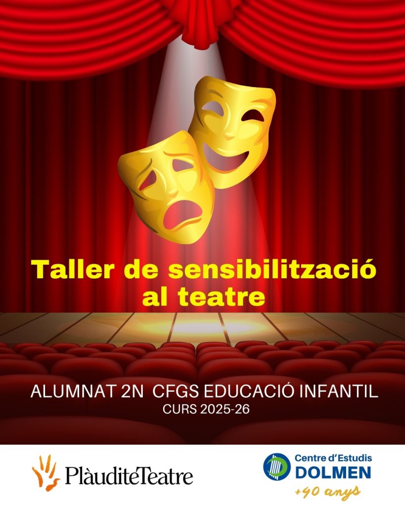 06_CFGS Educació Infantil CE DOLMEN Taller Teatre amb Plaudite Teatre