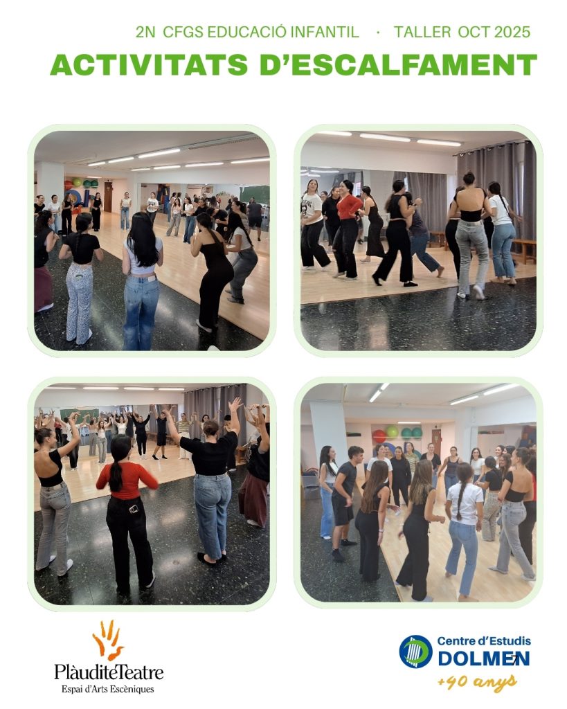07_CFGS Educació Infantil CE DOLMEN Taller Teatre amb Plaudite Teatre