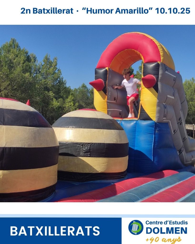 08_Sortida Humor Amarillo 2n Batxillerat CE Dolmen curs 25-26
