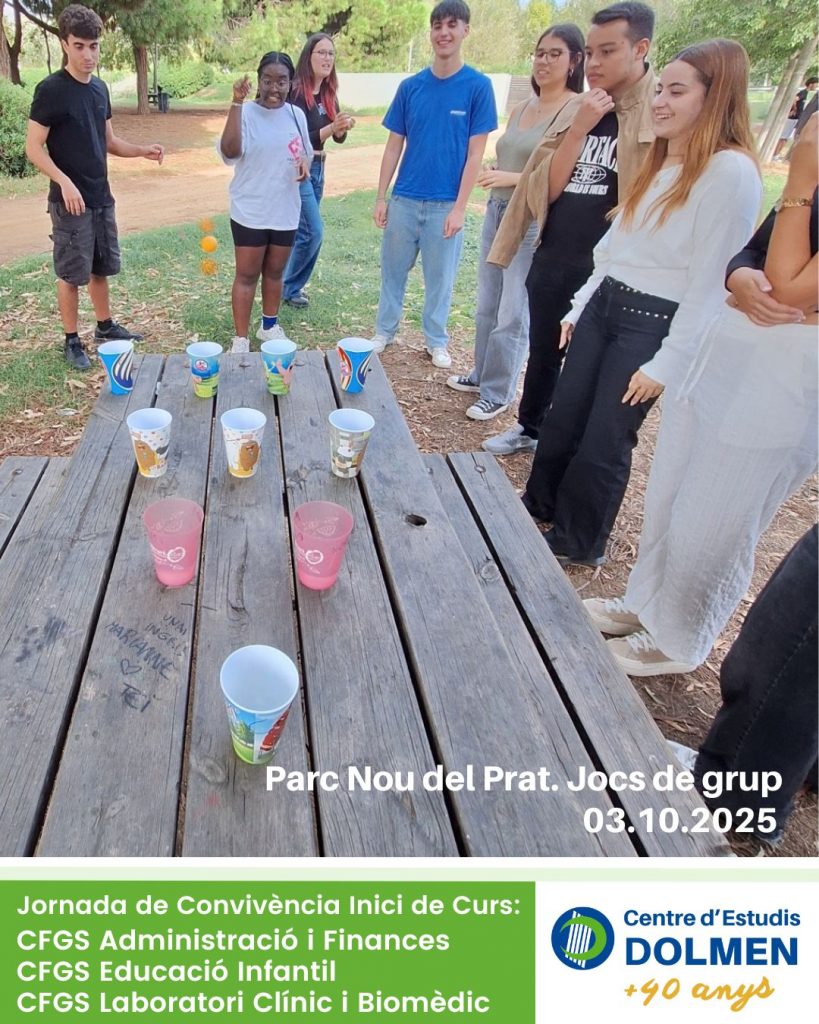 09_CE Dolmen Dinar del Traje Cicles Formatius Grau Superior Laboratori Educacio Infantil Administracio curs 25 26