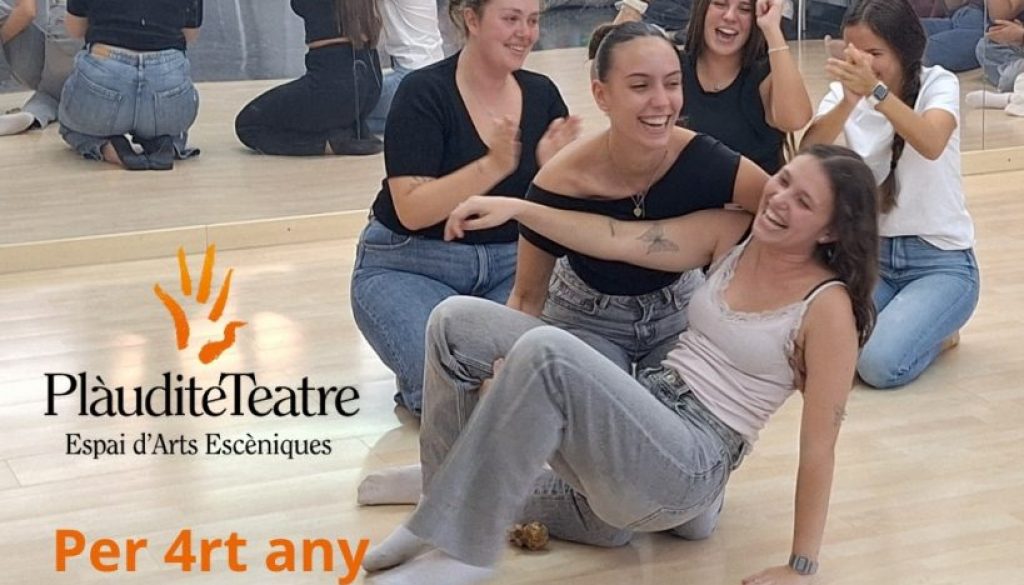 CFGS Educacio Infantil CE DOLMEN Tallers INICI SESSIONS PLAUDITE TEATRE 25-26 v3