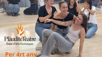 CFGS Educacio Infantil CE DOLMEN Tallers INICI SESSIONS PLAUDITE TEATRE 25-26 v3