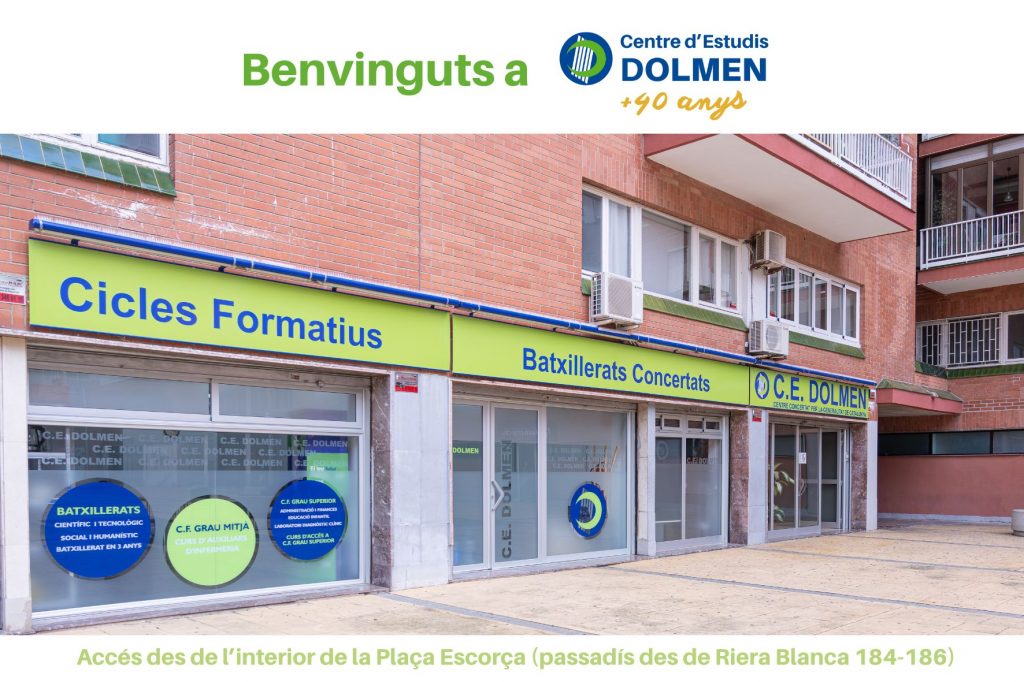CE DOLMEN Entrada interior plaça Escorça Riera Blanca 184 oct 2025