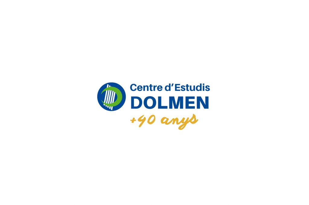 CE DOLMEN+40 anys logo amb fons blanc
