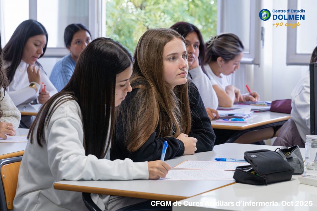 CE DOLMEN_CFGM Cures Auxiliars d Infermeria CAI Aula 39