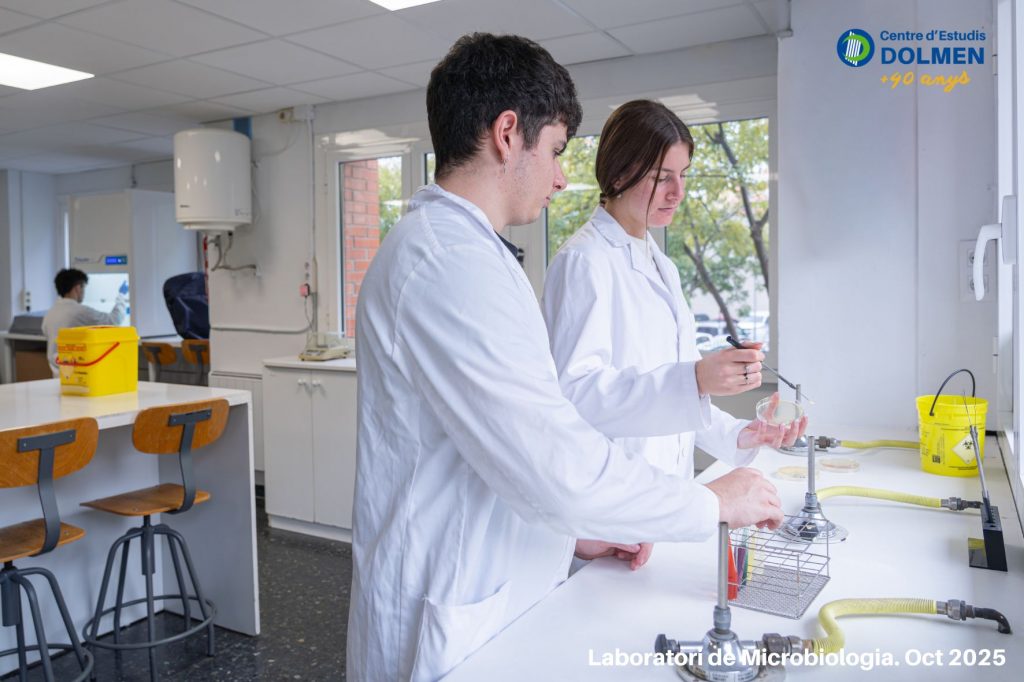 CE Dolmen_CFGS Laboratori Clinic_Fotos alumnat als laboratoris_23