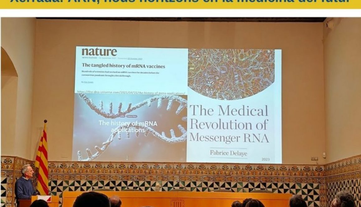 Sortida 11 FEBRER CFGS Laboratori CE DOLMEN IEC ICREA CRG xerrada ARN 10