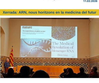 Sortida 11 FEBRER CFGS Laboratori CE DOLMEN IEC ICREA CRG xerrada ARN 10