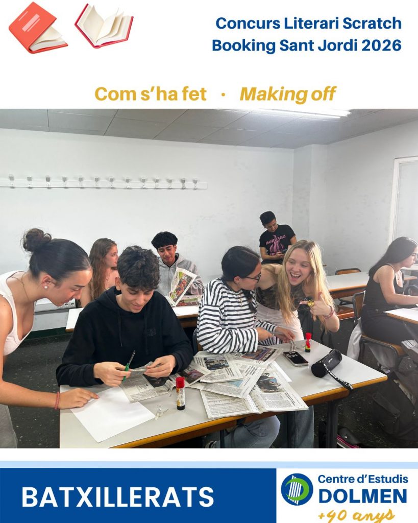 Concurs Literari Scratch Booking Sant Jordi 2026 Batxillerat CE DOLMEN_21