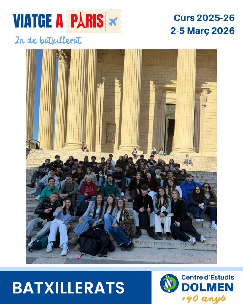Fotografies Viatge Paris 2n Batxillerat CE DOLMEN curs 2025 26_n 03