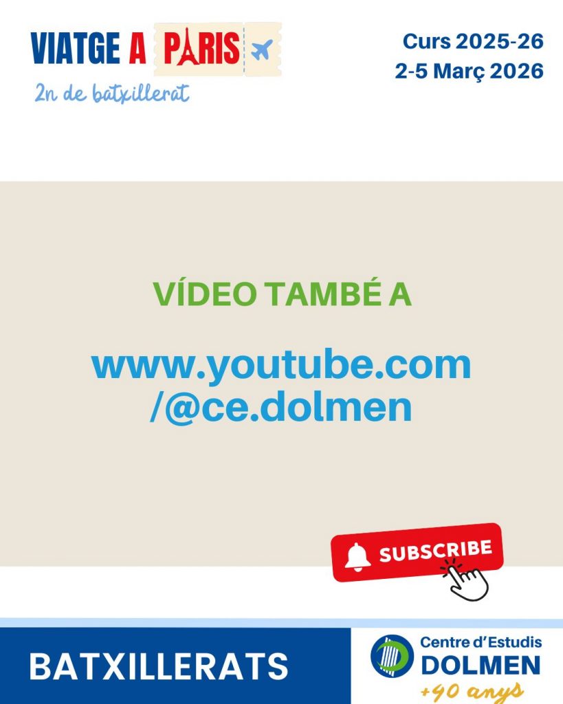 Fotografies Viatge Paris 2n Batxillerat CE DOLMEN curs 2025 26_n 10